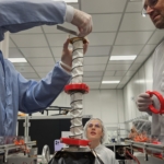 Antennetest i fabrikken Mimir 1